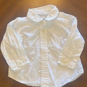 Ralph Lauren infant boys Button-Down white dress Shirt 6 mo